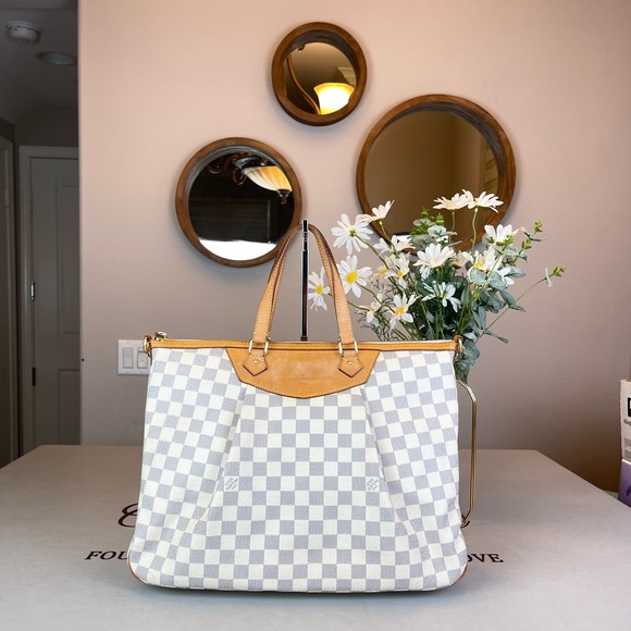 Louis Vuitton Handbags - Louis Vuitton Damier Azur Totes Shoulder Bag Satchel